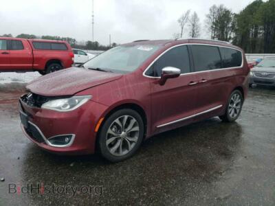 2017 Chrysler PACIFICA Limited, burgundy — VIN 2C4RC1GG6HR583988, Copart
