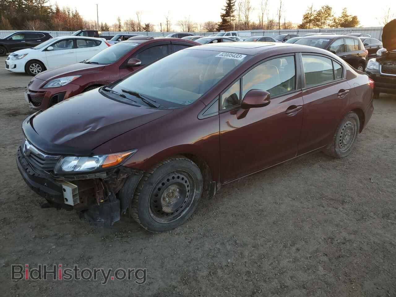 Фотография 2HGFB2F57CH027992 - HONDA CIVIC 2012