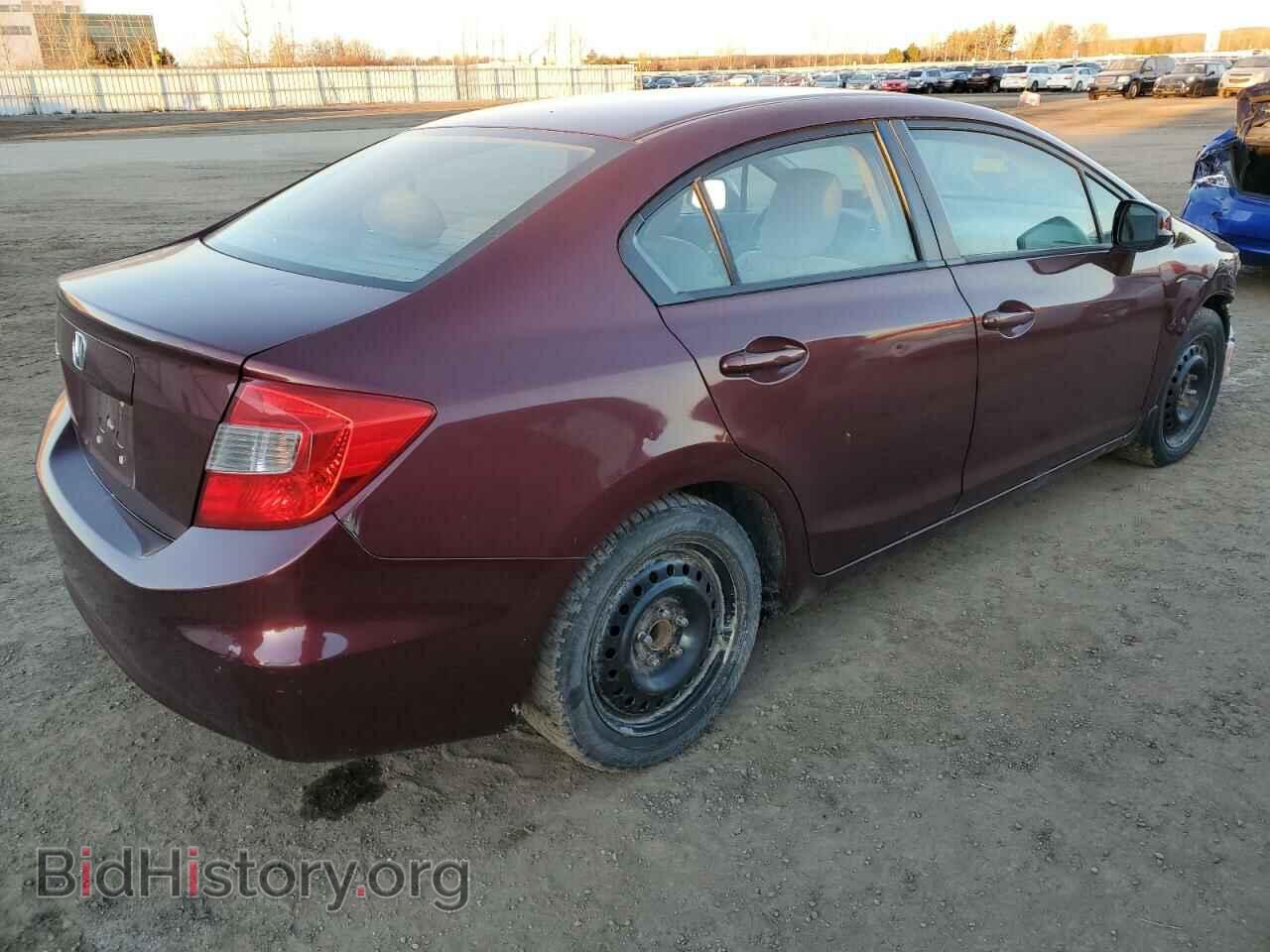 2012 HONDA CIVIC - VIN: 2HGFB2F57CH027992 - Фото 3
