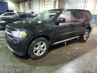 2012 Dodge DURANGO SXT, черный — VIN 1C4RDJAG5CC193231, Copart