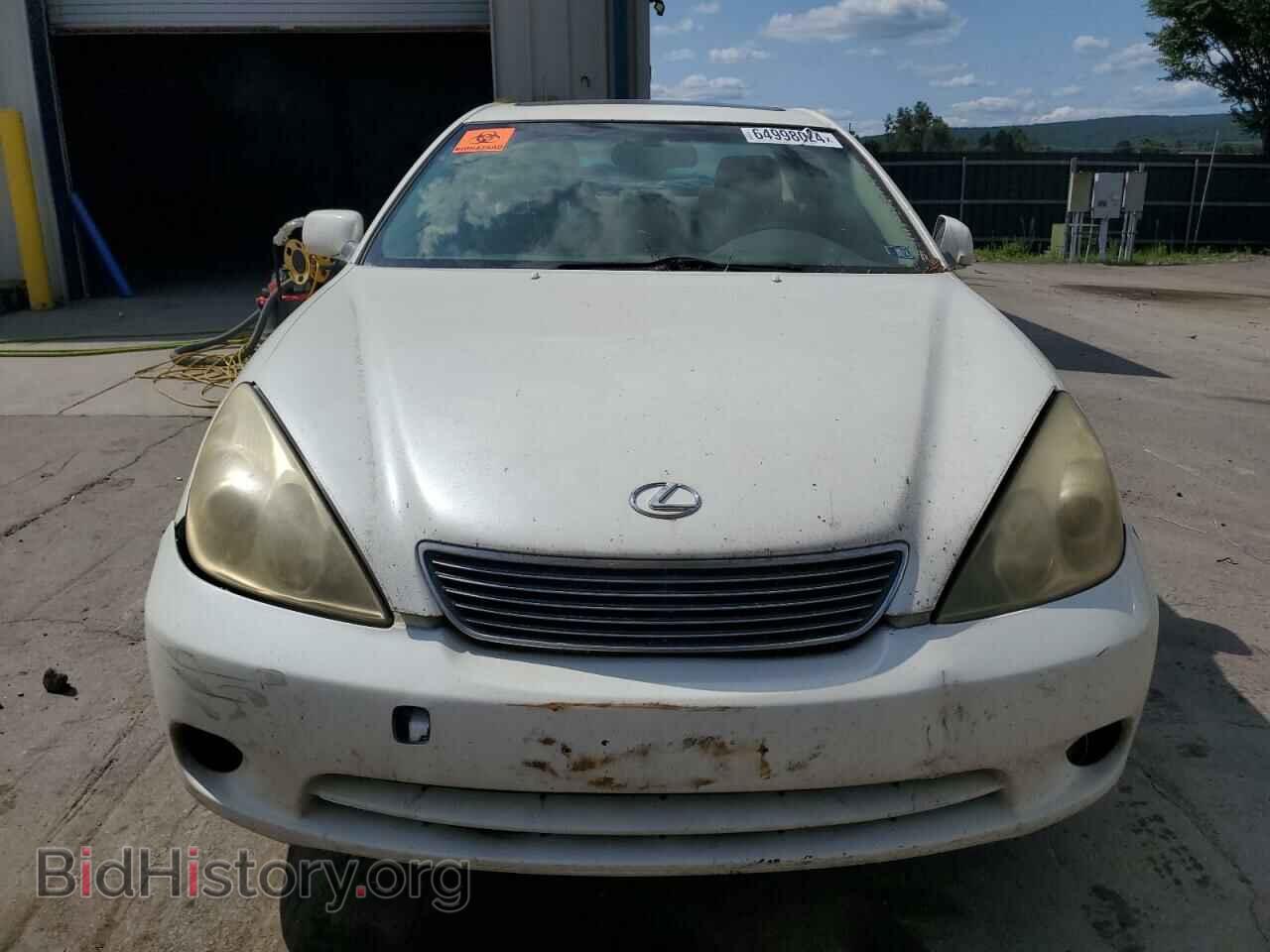 2005 LEXUS ES330 - VIN: JTHBA30G155113713 - Фото 5