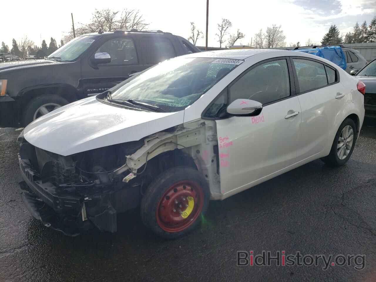 Photo KNAFX4A60E5229303 - KIA FORTE 2014