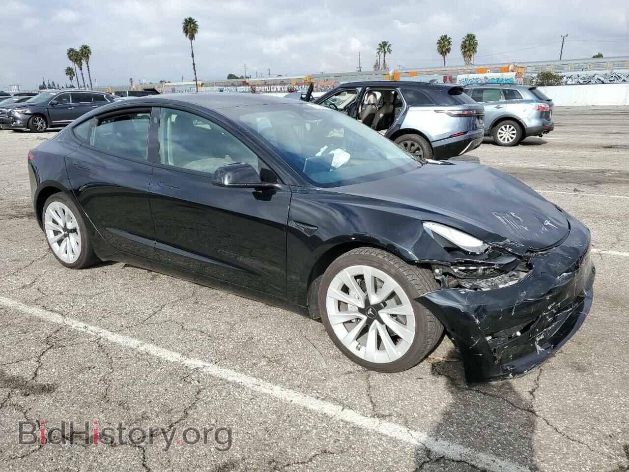 2022 TESLA MODEL 3 - VIN: 5YJ3E1EA5NF188061 - Photo 4
