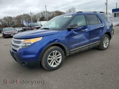 2013 Ford EXPLORER XLT, синий — VIN 1FM5K7D9XDGA30732, Copart
