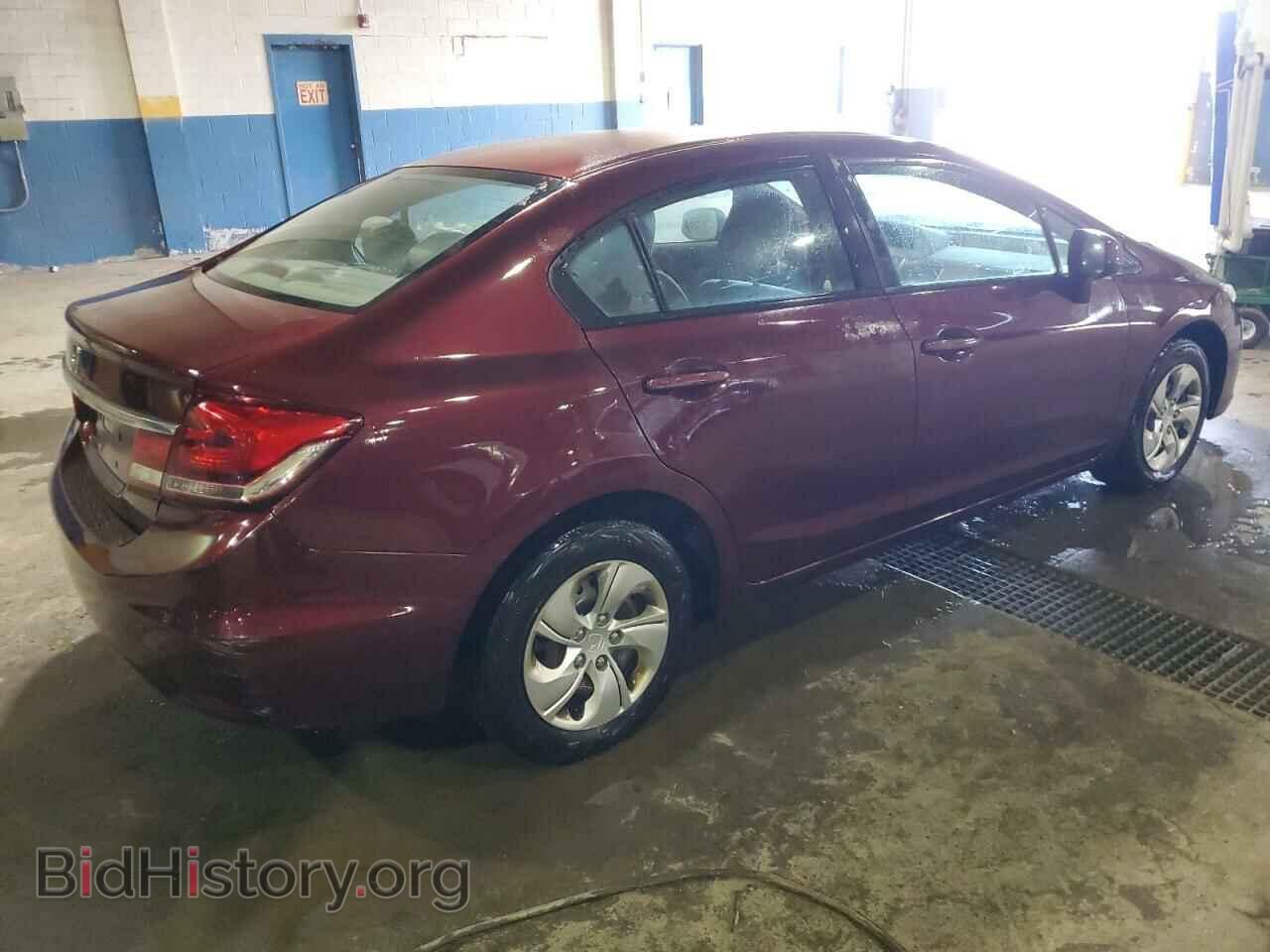 2013 HONDA CIVIC - VIN: 19XFB2F51DE026705 - Фото 3