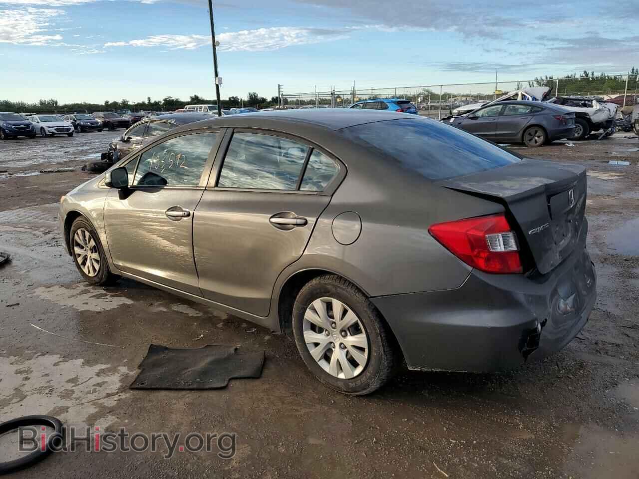2012 HONDA CIVIC - VIN: 19XFB2F52CE106366 - Фото 2