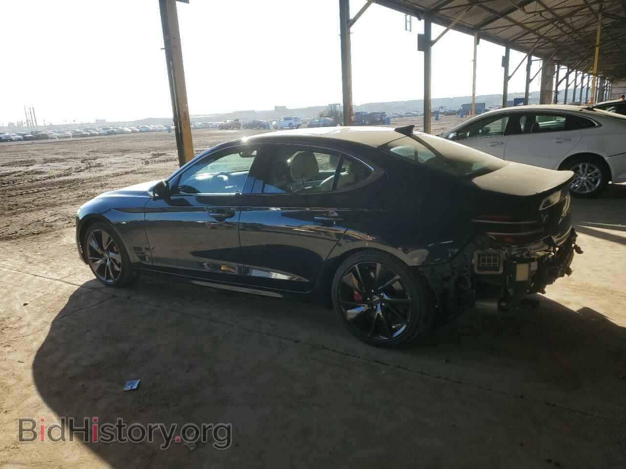 2022 GENESIS G70 BASE - VIN: KMTG54TE0NU096602 - Фото 2