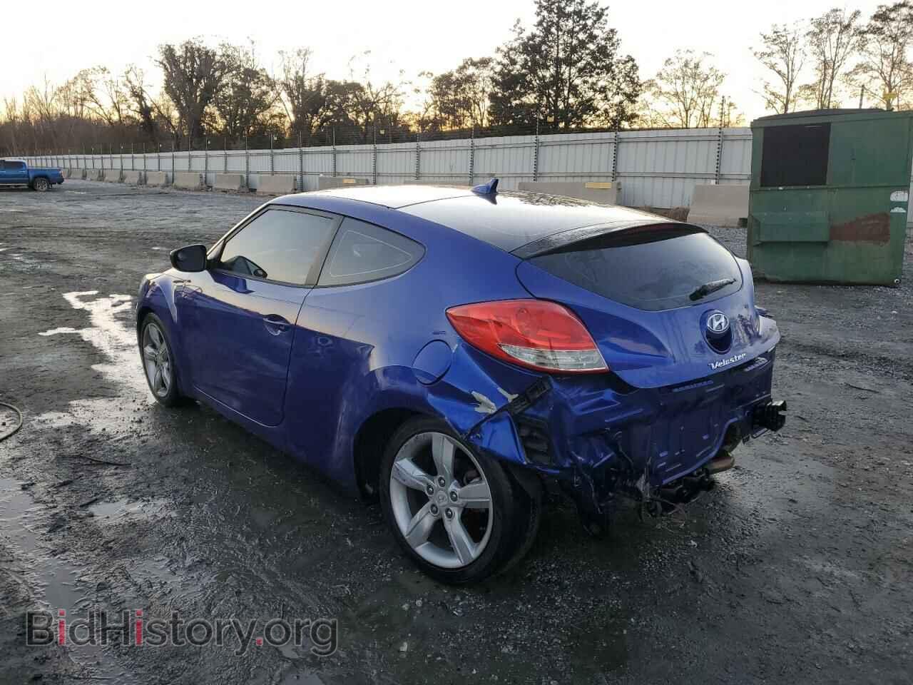 2012 HYUNDAI VELOSTER - VIN: KMHTC6AD7CU046667 - Фото 2