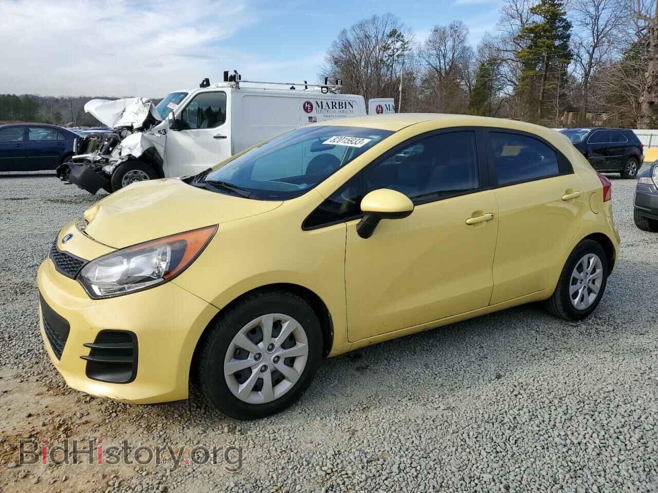 Фотография KNADM5A33G6665345 - KIA RIO 2016