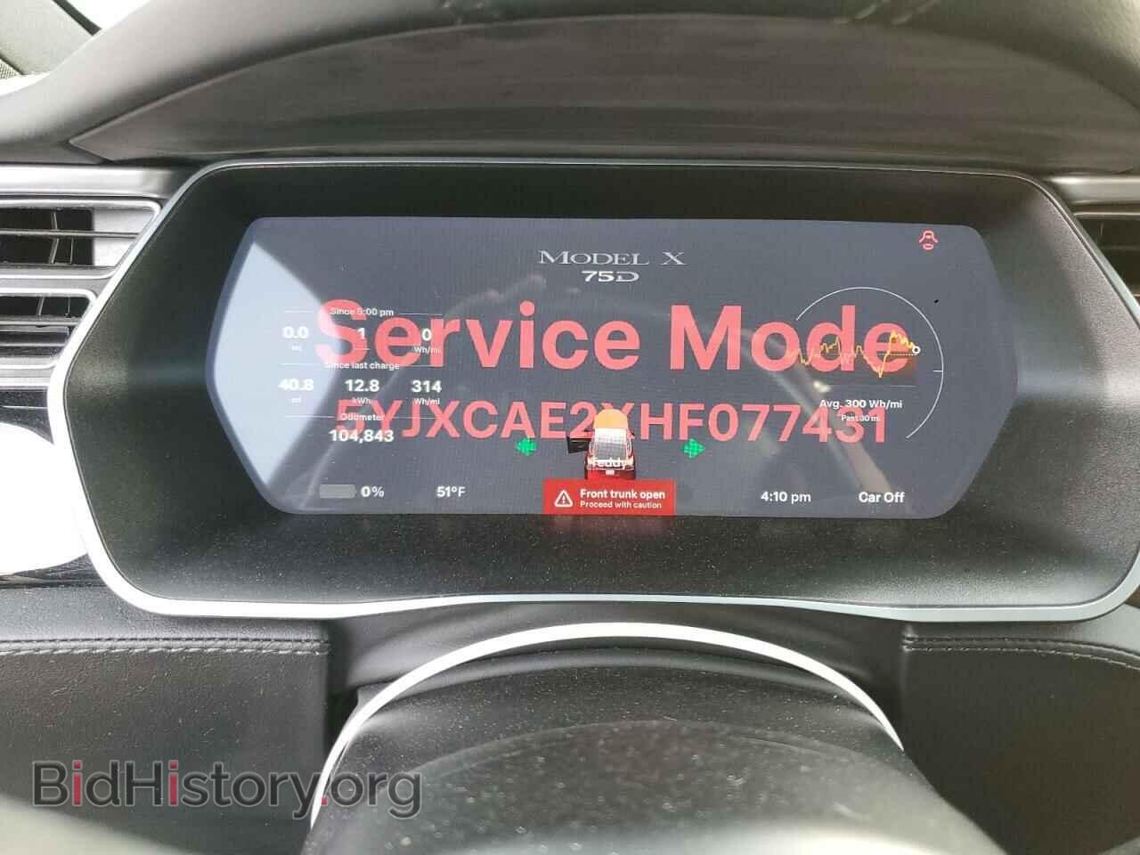 2017 TESLA MODEL X - VIN: 5YJXCAE2XHF077431 - Photo 9
