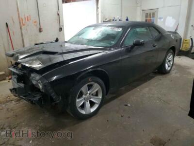 2023 Dodge CHALLENGER SXT, черный — VIN 2C3CDZAG7PH553580, Copart