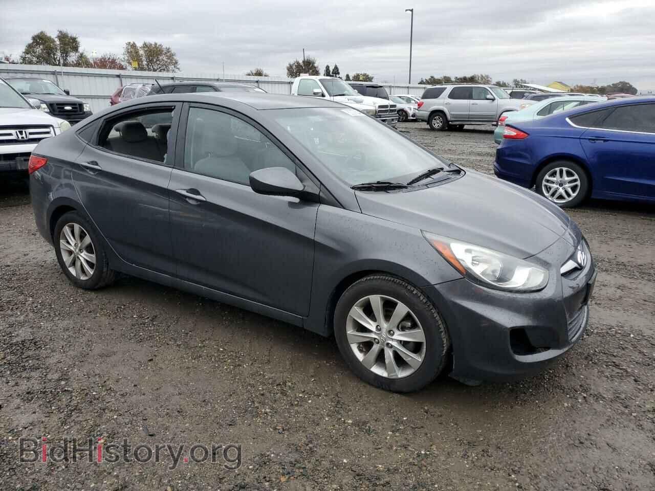 2012 HYUNDAI ACCENT - VIN: KMHCU4AE9CU106328 - Фото 4