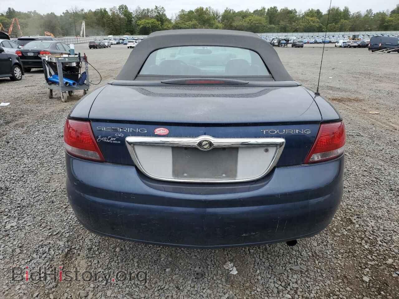 2006 CHRYSLER SEBRING - VIN: 1C3EL55R26N205207 - Фото 6