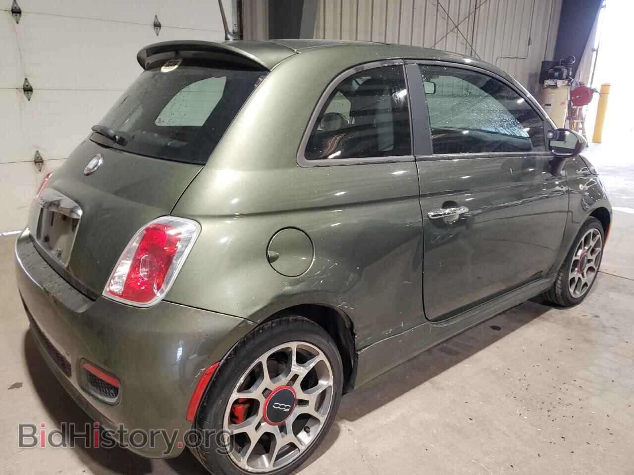 2012 FIAT 500 - VIN: 3C3CFFBR9CT280698 - Фото 3