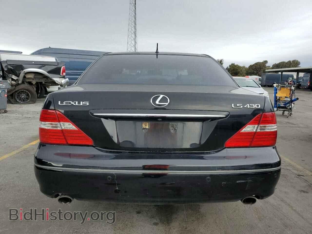 2006 LEXUS LS430 - VIN: JTHBN36F665031674 - Фото 6