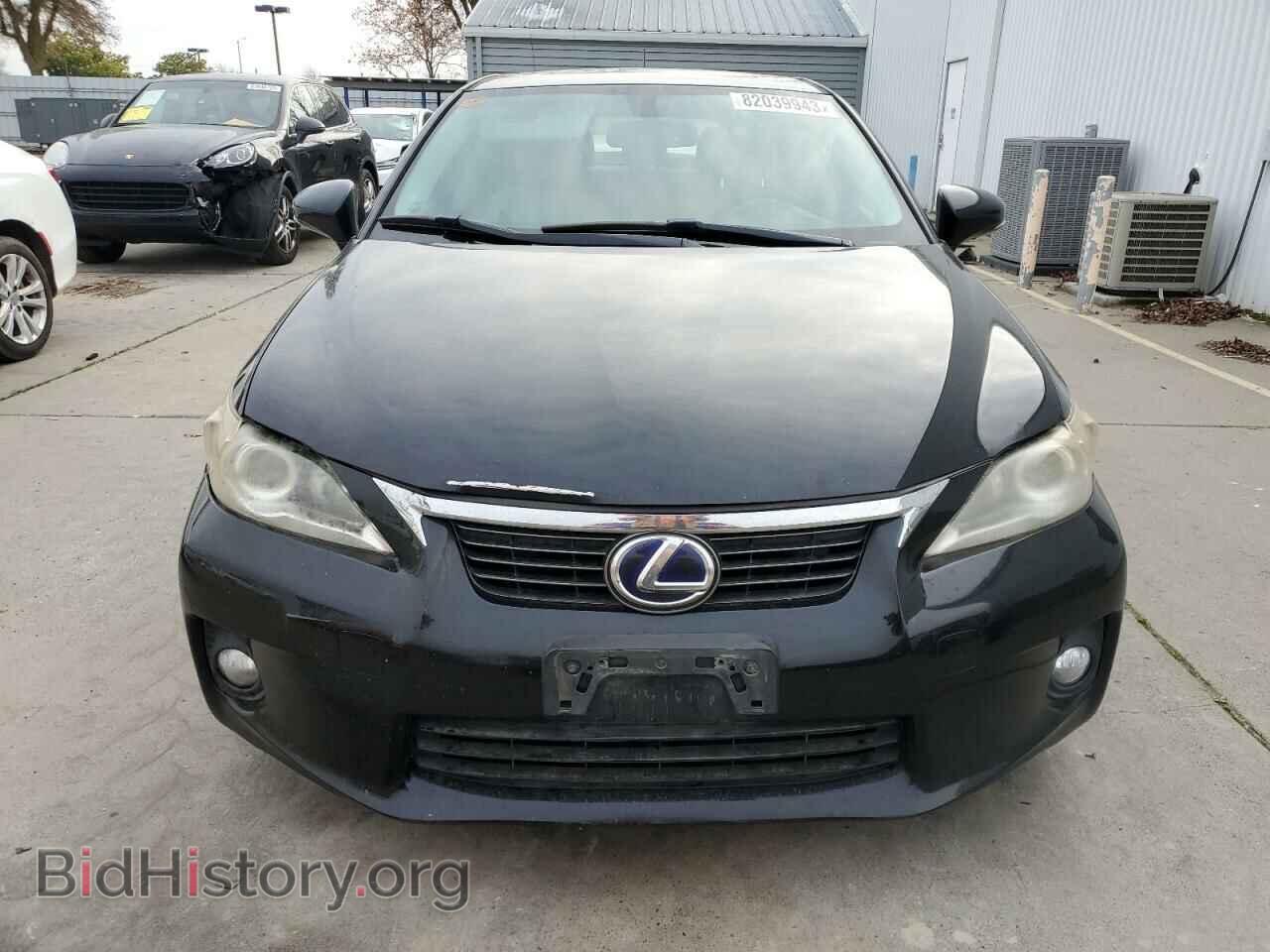 2012 LEXUS CT 200 - VIN: JTHKD5BH9C2111358 - Фото 5