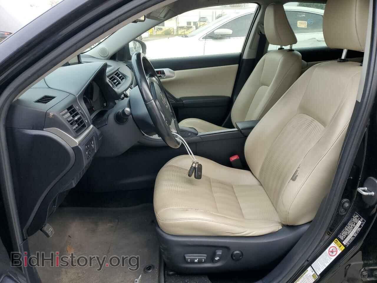 2012 LEXUS CT 200 - VIN: JTHKD5BH9C2111358 - Фото 7