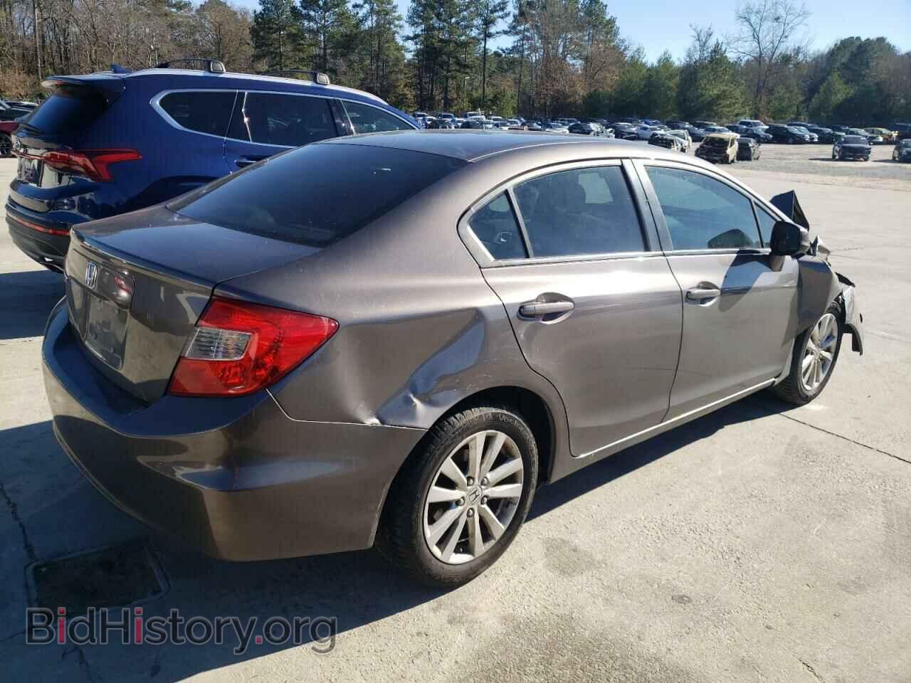 2012 HONDA CIVIC - VIN: 19XFB2F89CE351546 - Фото 3