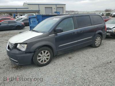 2014 Chrysler MINIVAN Touring, синий — VIN 2C4RC1BG0ER444796, Copart