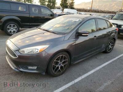 2016 Ford FOCUS SE, серый — VIN 1FADP3F26GL212780, Copart