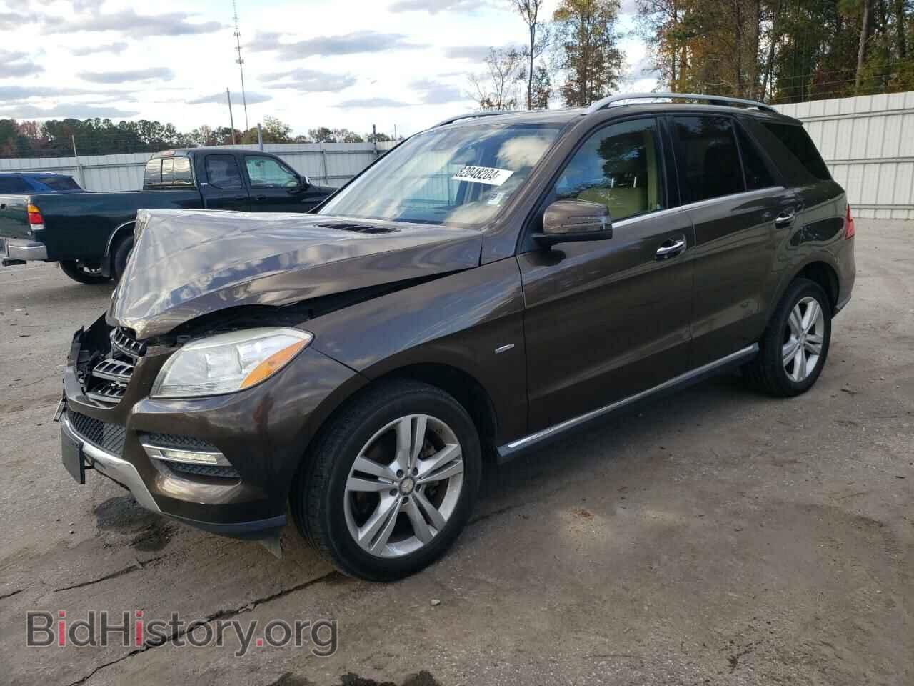 Photo 4JGDA2EB3CA053080 - MERCEDES-BENZ M-CLASS 2012