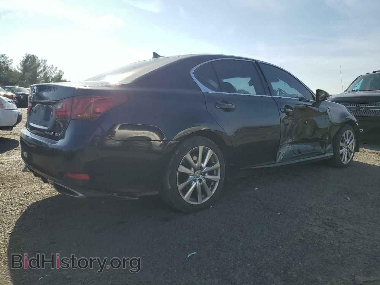 2013 LEXUS GS350 - VIN: JTHCE1BL1D5014587 - Фото 3