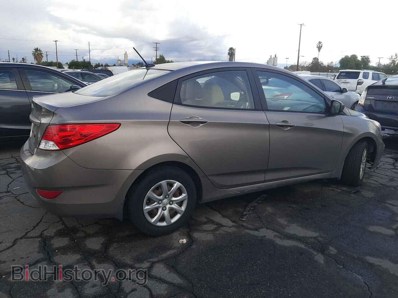 2013 HYUNDAI ACCENT - VIN: KMHCT4AE0DU404125 - Фото 3