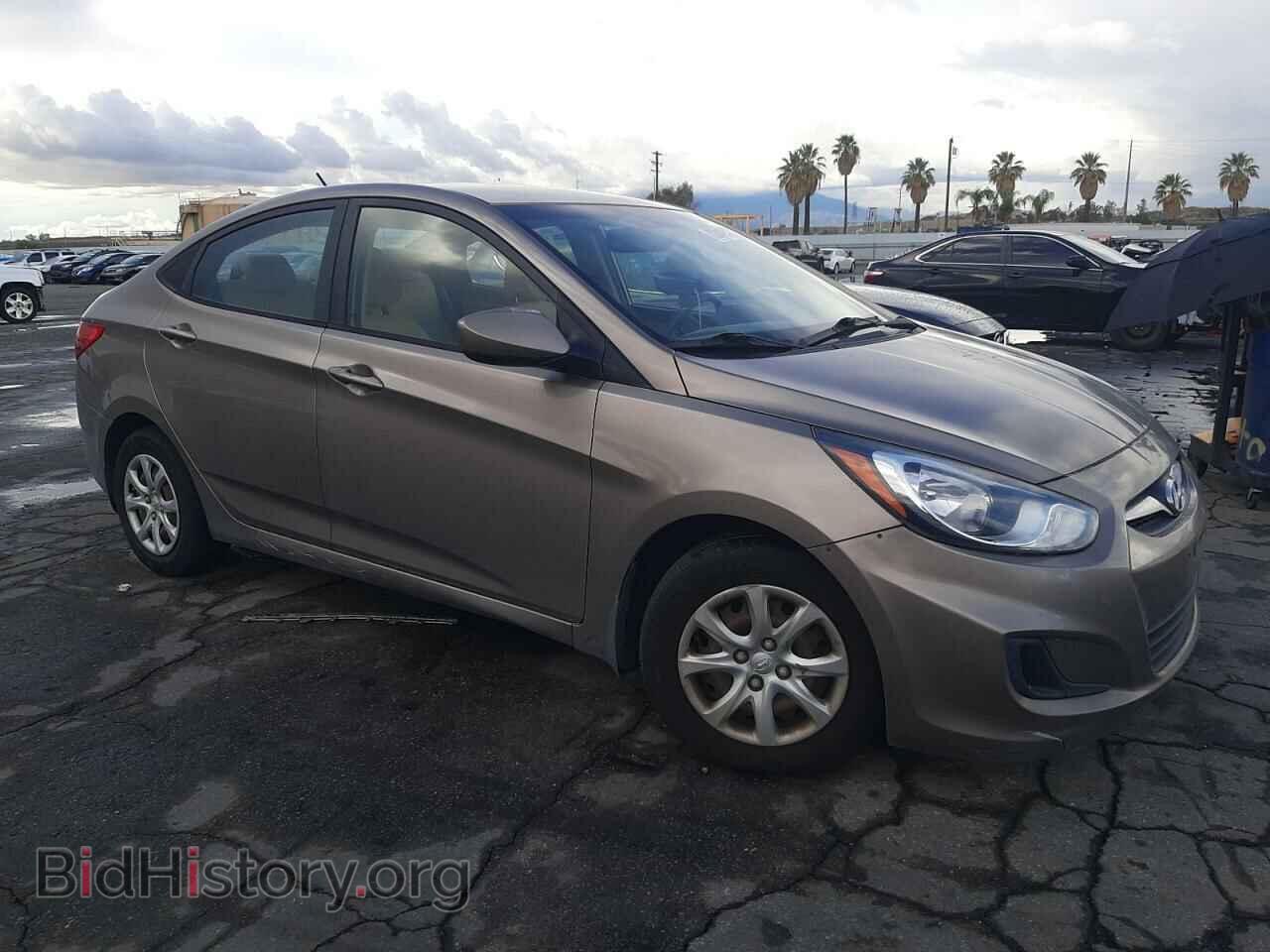 2013 HYUNDAI ACCENT - VIN: KMHCT4AE0DU404125 - Фото 4
