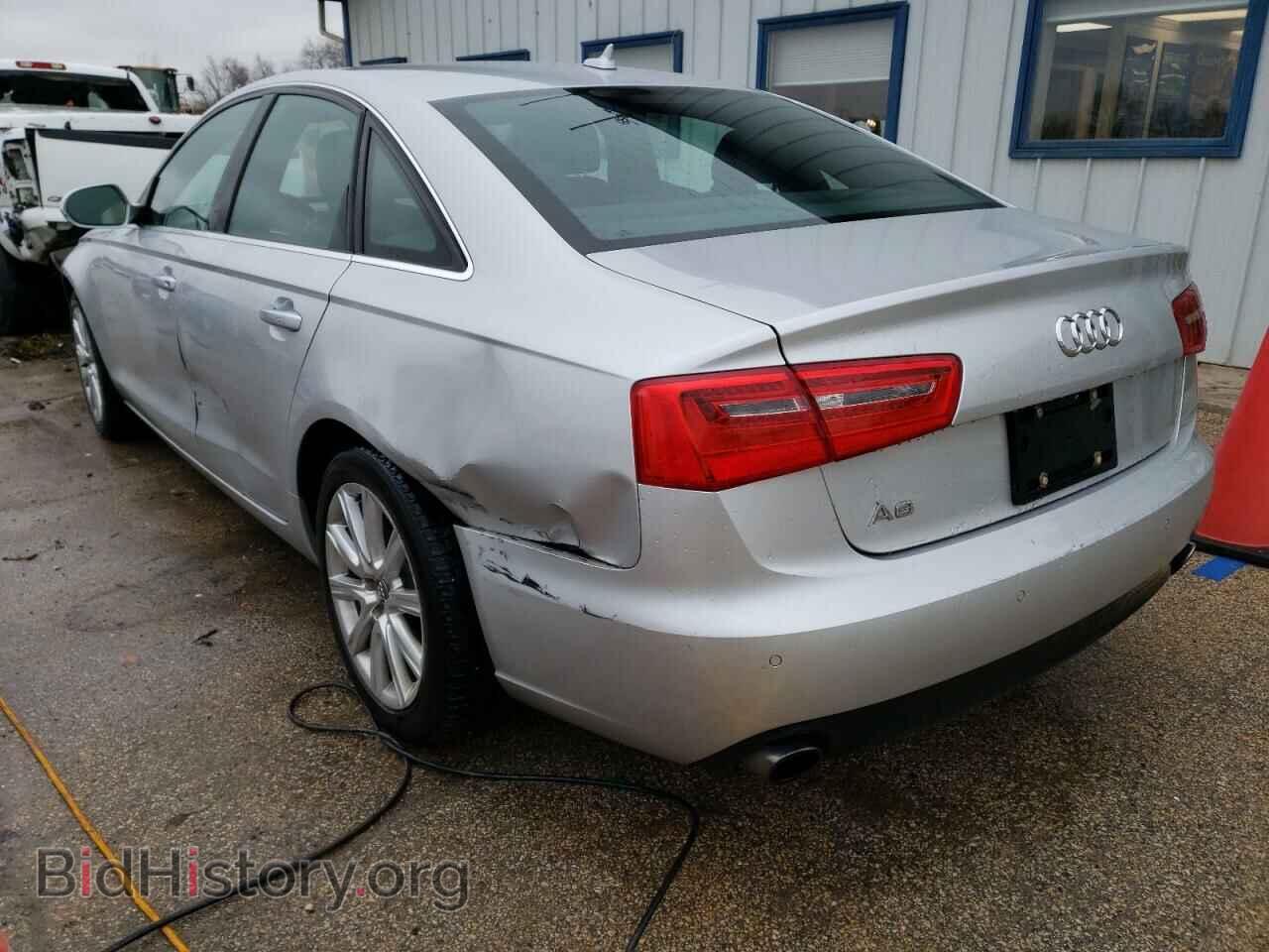 2013 AUDI A6 - VIN: WAUGFAFC4DN121785 - Фото 2