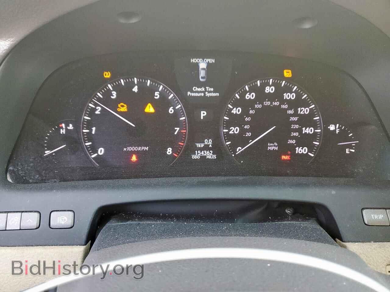 2007 LEXUS LS460 - VIN: JTHBL46F875038946 - Фото 9