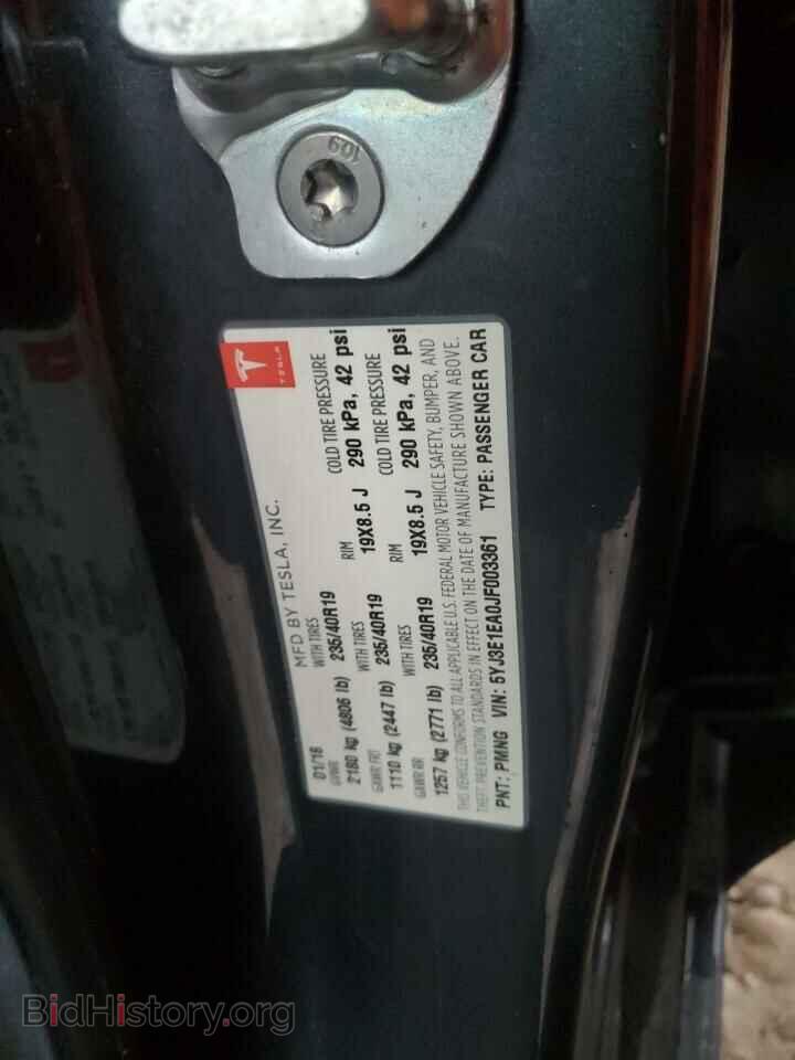 2018 TESLA MODEL 3 - VIN: 5YJ3E1EA0JF003361 - Photo 12