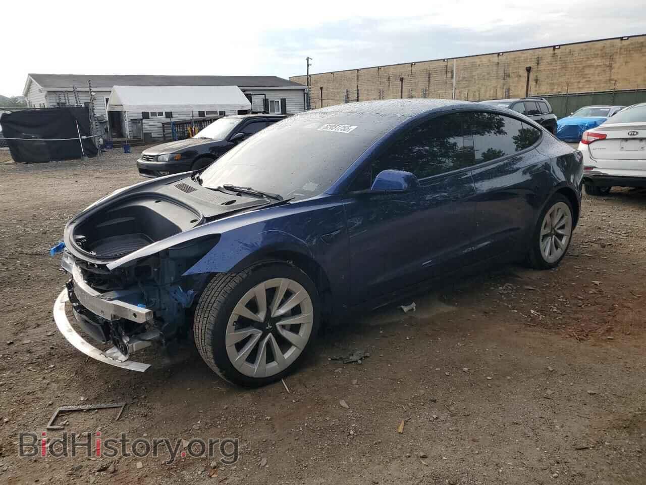 Photo 5YJ3E1EA4NF189041 - TESLA MODEL 3 2022