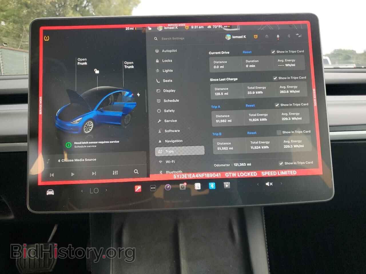 2022 TESLA MODEL 3 - VIN: 5YJ3E1EA4NF189041 - Photo 9