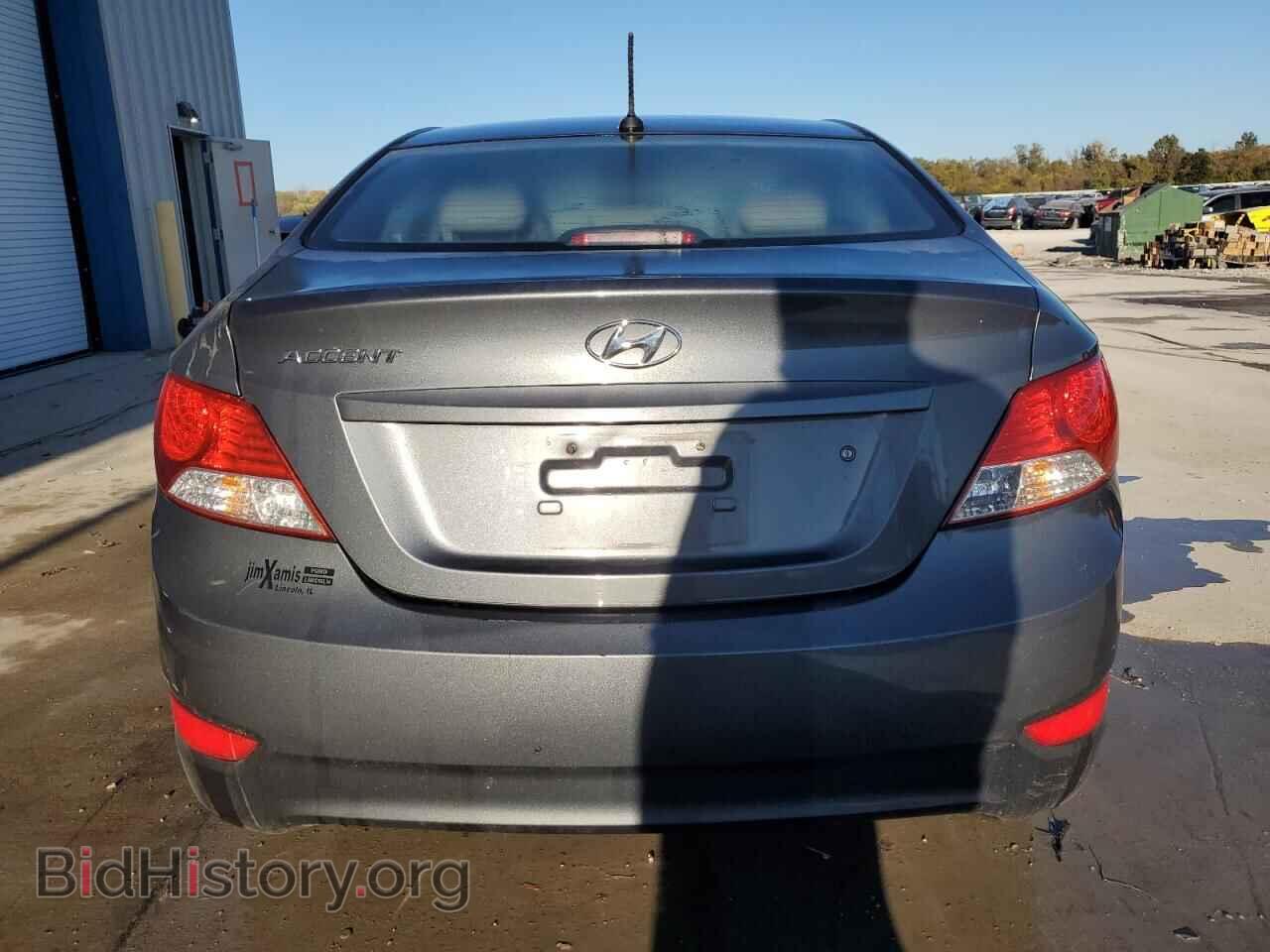 2012 HYUNDAI ACCENT - VIN: KMHCU4AE0CU169186 - Фото 6
