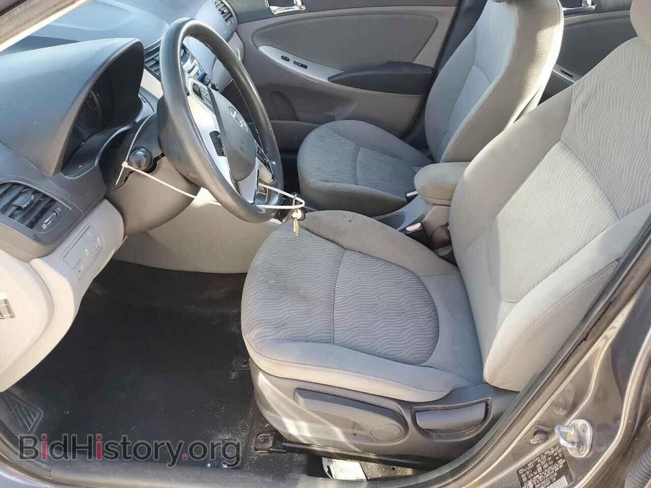 2012 HYUNDAI ACCENT - VIN: KMHCU4AE0CU169186 - Фото 7