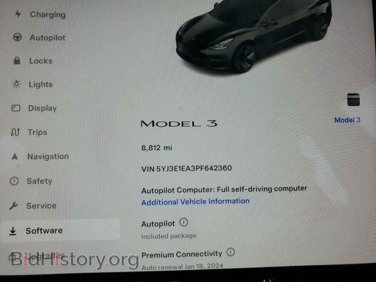 2023 TESLA MODEL 3 - VIN: 5YJ3E1EA3PF642360 - Photo 9