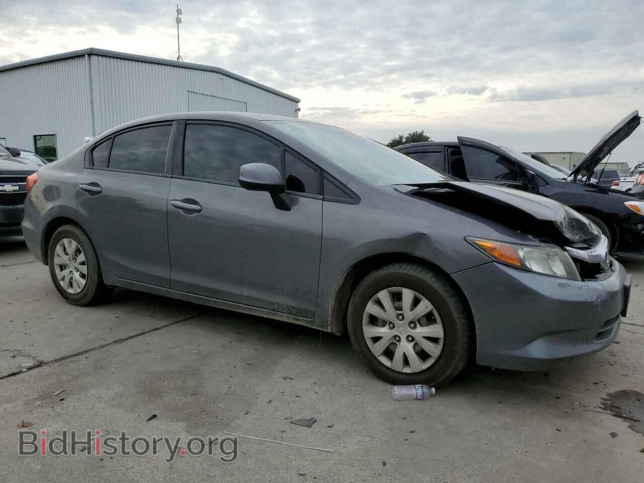 2012 HONDA CIVIC - VIN: 2HGFB2F57CH596616 - Фото 4