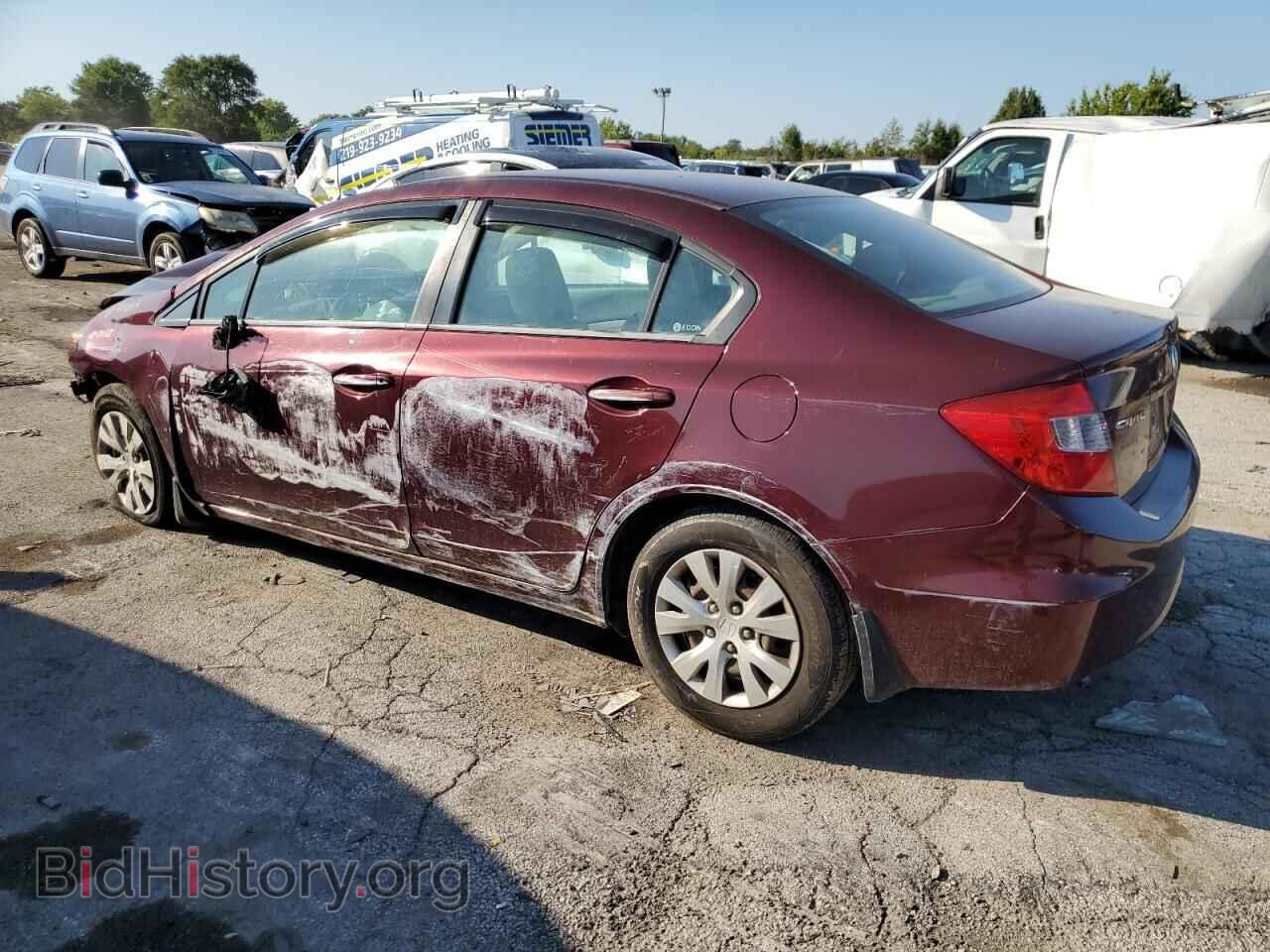 2012 HONDA CIVIC - VIN: 19XFB2F5XCE080406 - Фото 2
