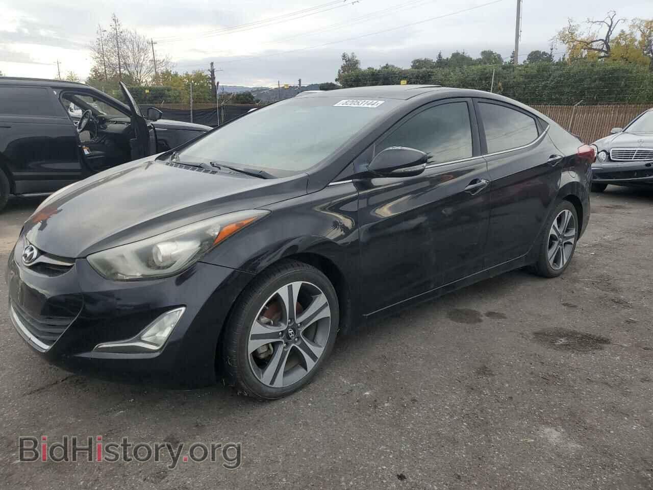Photo KMHDH4AH2EU107360 - HYUNDAI ELANTRA 2014
