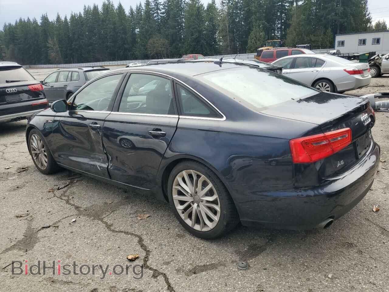 2013 AUDI A6 - VIN: WAUGGAFC4DN119953 - Фото 2