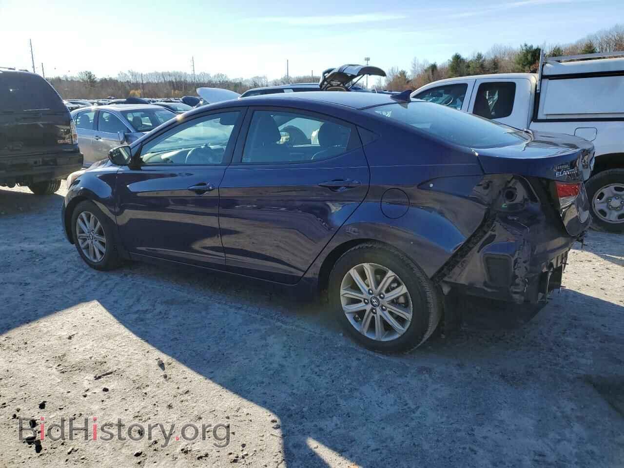 2014 HYUNDAI ELANTRA - VIN: 5NPDH4AE7EH497389 - Фото 2
