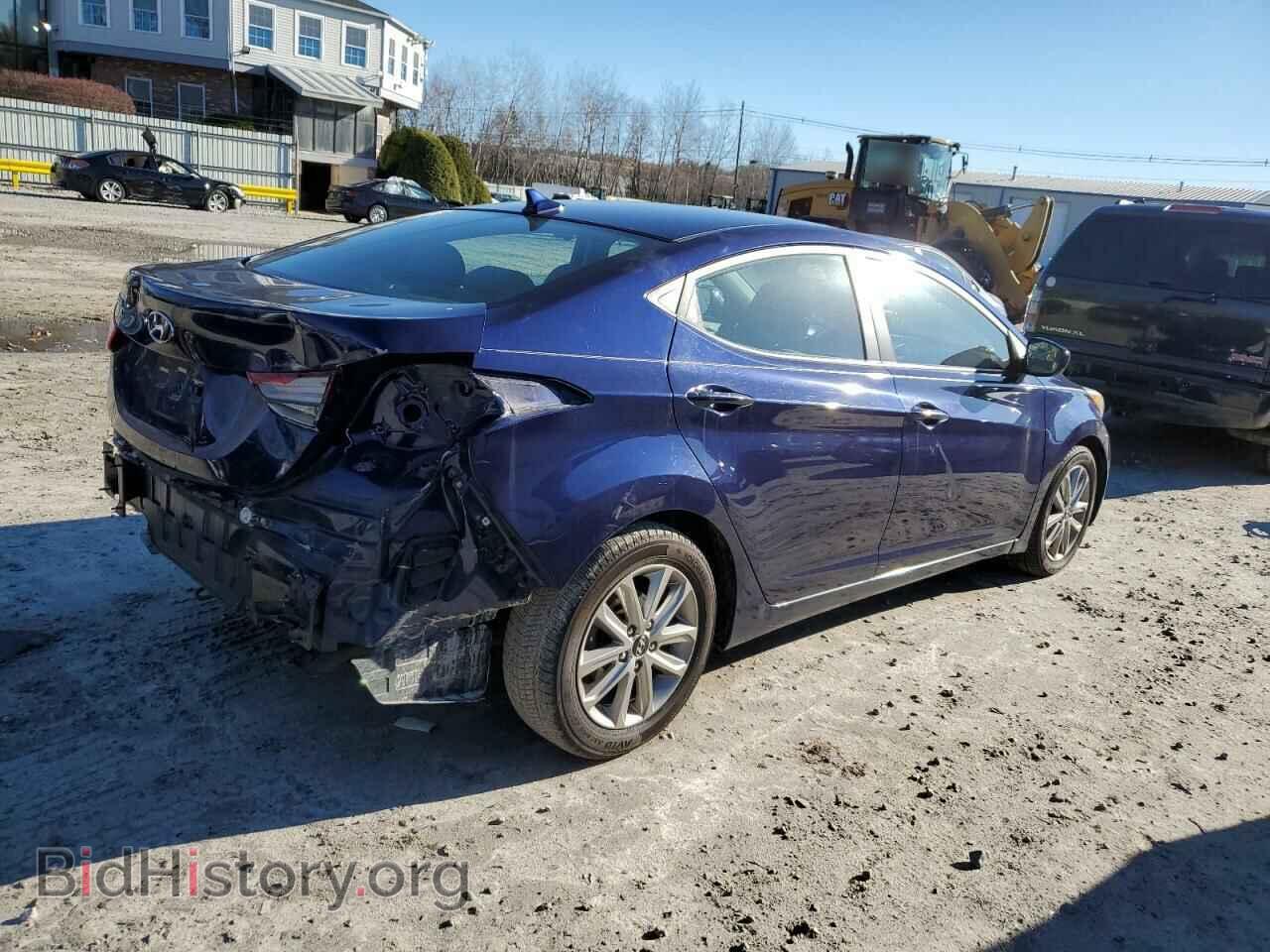 2014 HYUNDAI ELANTRA - VIN: 5NPDH4AE7EH497389 - Фото 3
