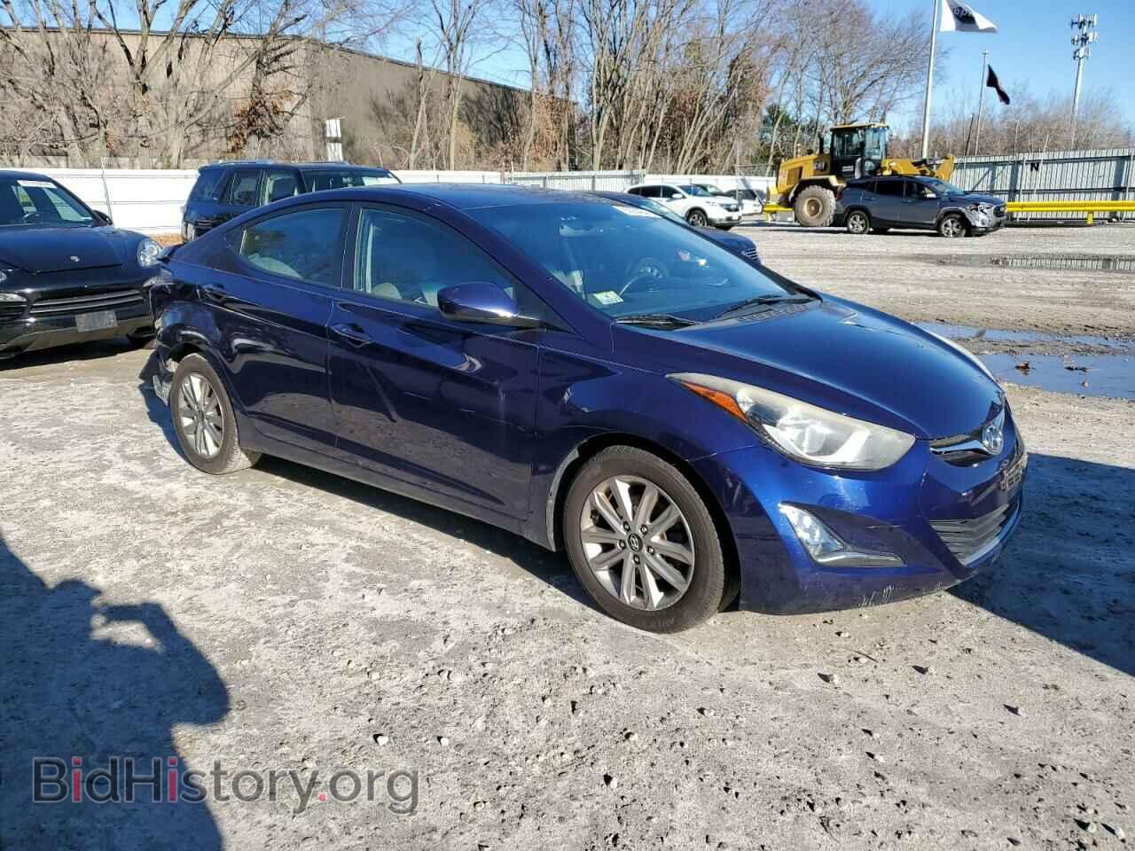 2014 HYUNDAI ELANTRA - VIN: 5NPDH4AE7EH497389 - Фото 4