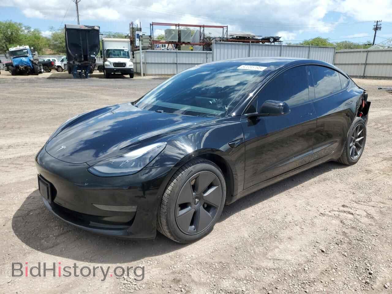 Photo 5YJ3E1EA3MF014486 - TESLA MODEL 3 2021