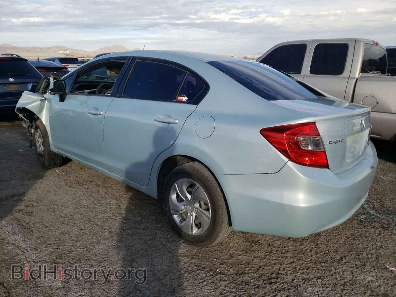 2012 HONDA CIVIC - VIN: 2HGFB2F56CH552591 - Фото 2