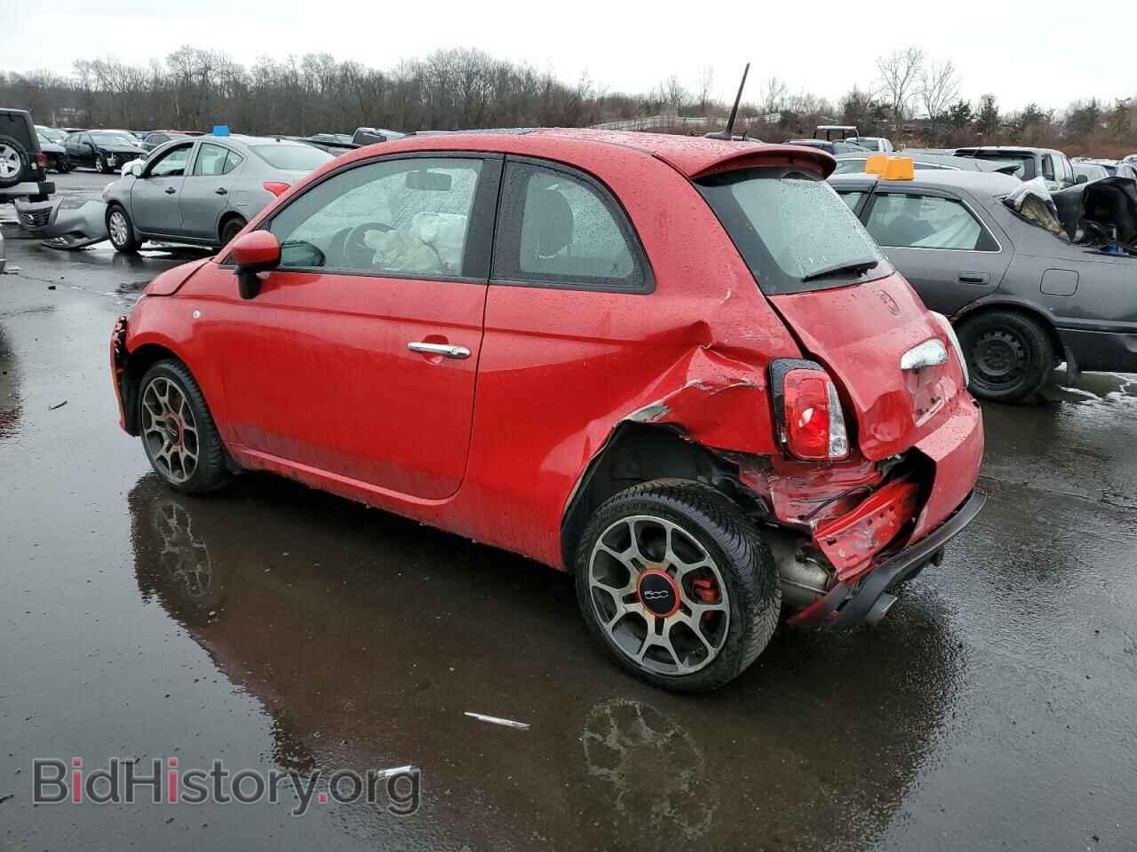 2013 FIAT 500 - VIN: 3C3CFFHH5DT554849 - Фото 2