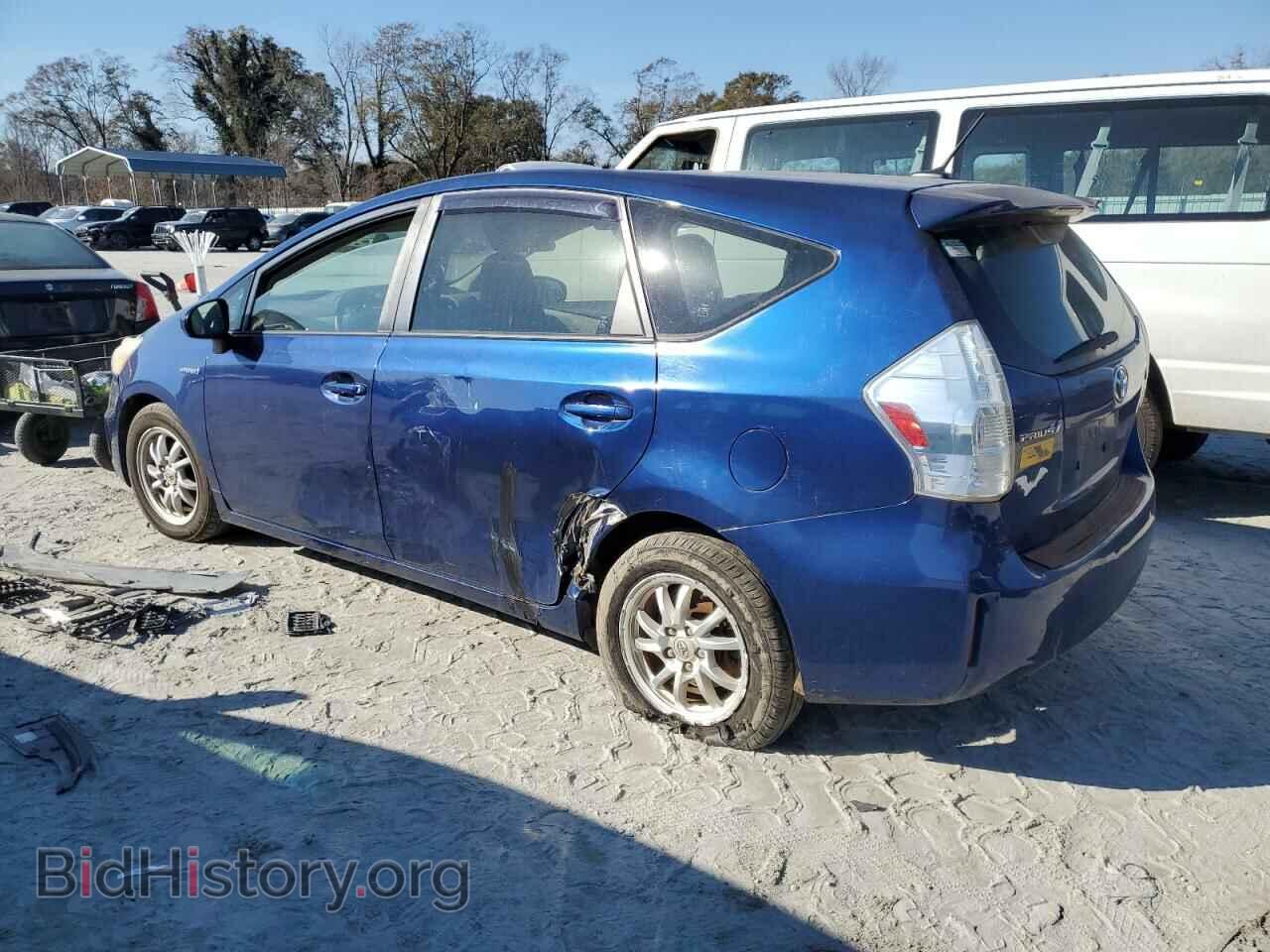 2012 TOYOTA PRIUS - VIN: JTDZN3EU6C3018558 - Фото 2
