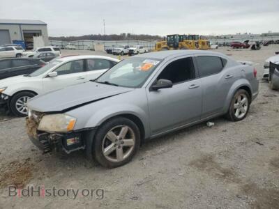 2013 Dodge AVENGER SE, серый — VIN 1C3CDZAB2DN534801, Copart