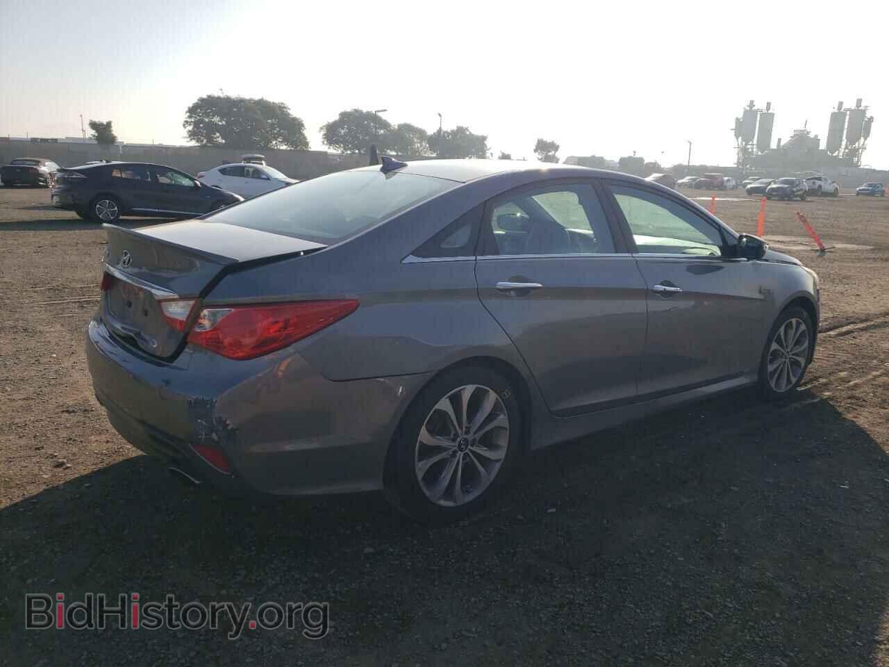 2014 HYUNDAI SONATA - VIN: 5NPEC4AC1EH909209 - Фото 3