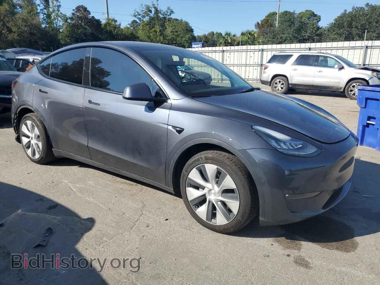 2021 TESLA MODEL Y - VIN: 5YJYGDEE1MF108533 - Фото 4